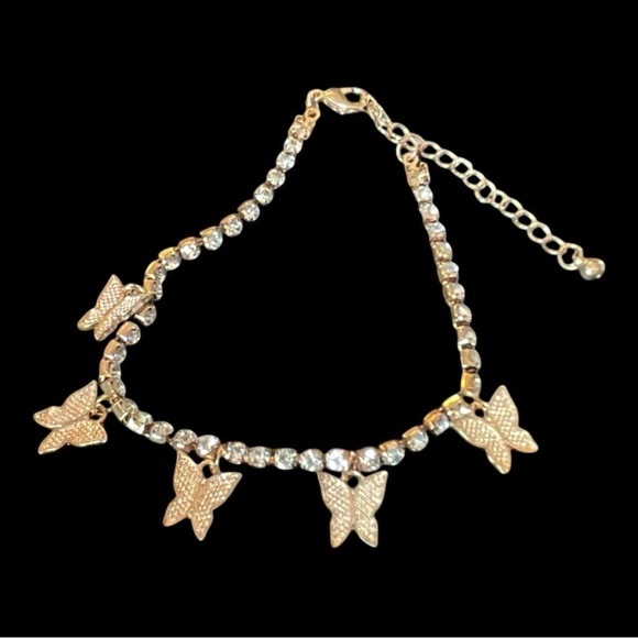 Jewelry - 🦋✨ Meet “The Crystal Flight Butterfly Anklet” ✨🦋